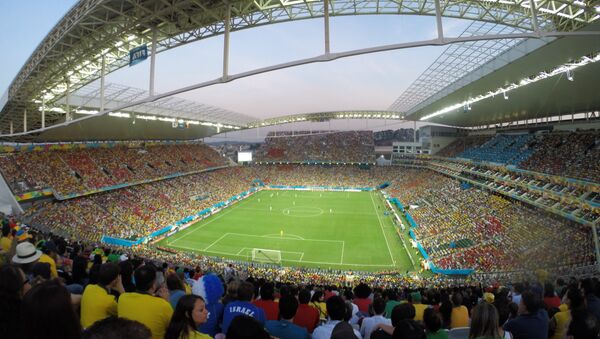 El estadio Arena Corinthians - Sputnik Mundo