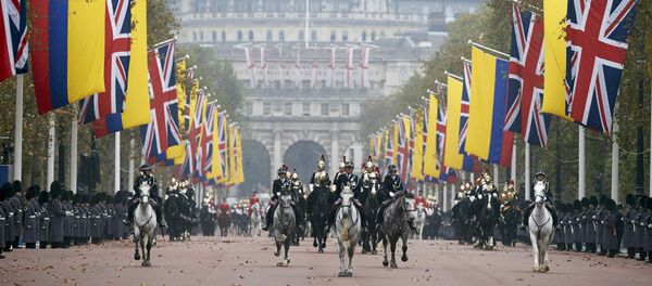 Juan Manuel Santos, el presidente de Colombia, llega a Reino Unido en visita oficial - Sputnik Mundo