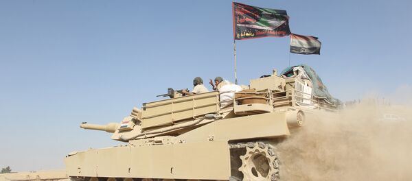 Tanque del Ejército de Irak en Mosul - Sputnik Mundo