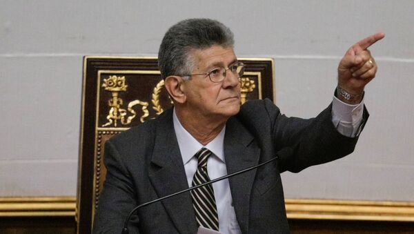 Henry Ramos Allup, presidente de la Asamblea Nacional venezolana - Sputnik Mundo