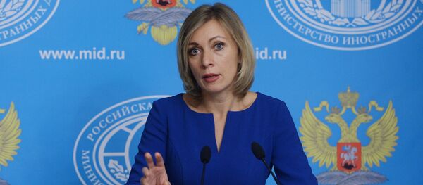María Zajárova, la portavoz de la cancillería rusa - Sputnik Mundo