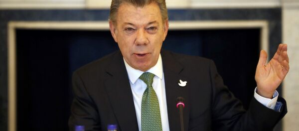 Juan Manuel Santos, expresidente de Colombia (archivo) Juan Manuel Santos, expresidente de Colombia (archivo) - Sputnik Mundo