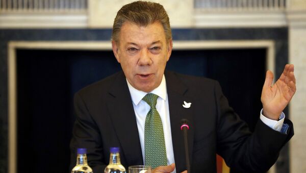 Juan Manuel Santos, el presidente de Colombia - Sputnik Mundo