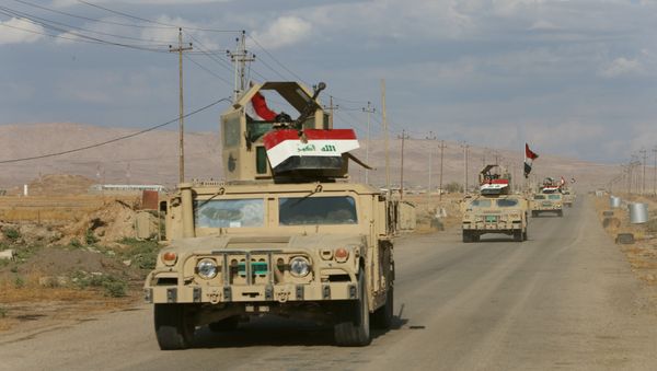 Las tropas de Irak en las afueras de Mosul Las tropas de Irak en las afueras de Mosul - Sputnik Mundo