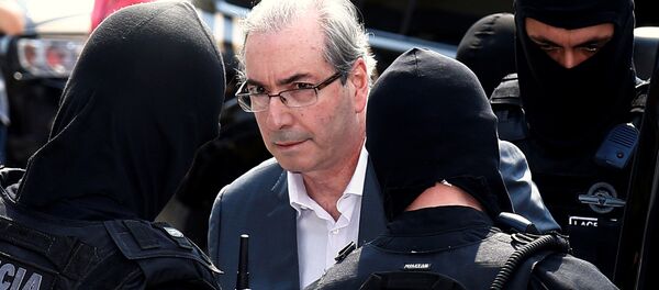 Eduardo Cunha, expresidente de la Cámara de Diputados - Sputnik Mundo