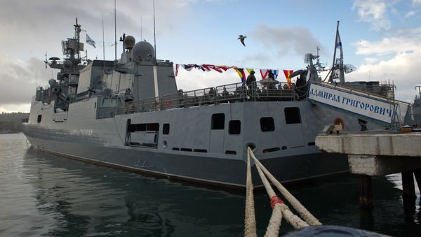 Fragata rusa Almirante Grigoróvich Fragata rusa Almirante Grigoróvich - Sputnik Mundo