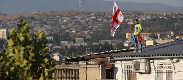 Митинг оппозиционной коалиции Грузинская мечта в Тбилиси Митинг оппозиционной коалиции Грузинская мечта в Тбилиси - Sputnik Mundo