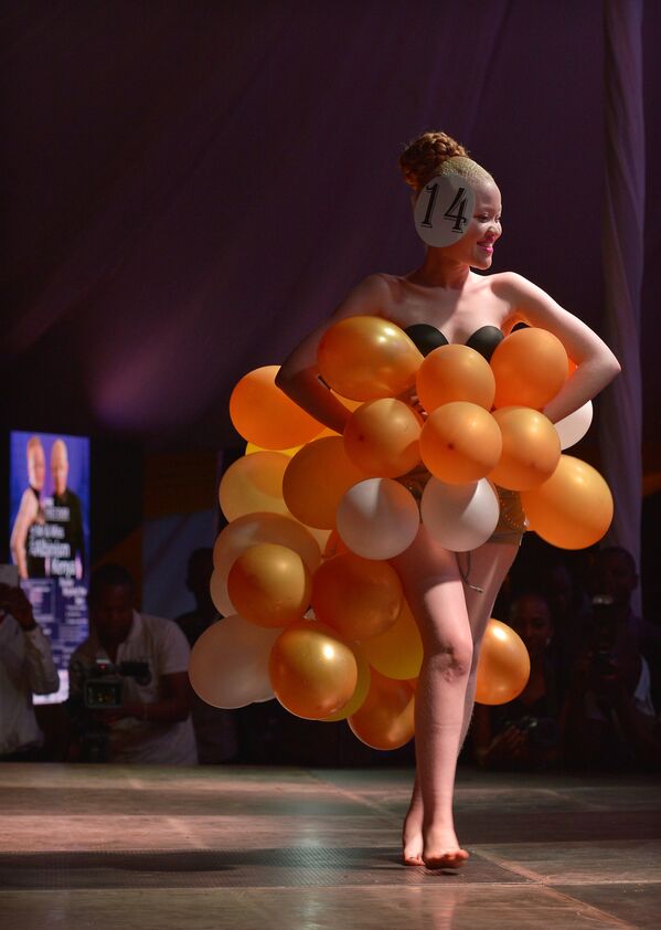 El primer concurso de belleza en la historia de los albinos, en Kenia - Sputnik Mundo