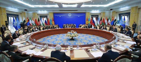 Cumbre de OCS en Biskek (archivo) Cumbre de OCS en Biskek (archivo) - Sputnik Mundo