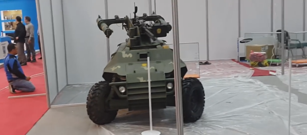 La demostración de Al Robot (captura de pantalla) - Sputnik Mundo