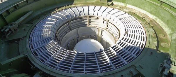 Un silo de un misil balístico ruso (archivo) - Sputnik Mundo