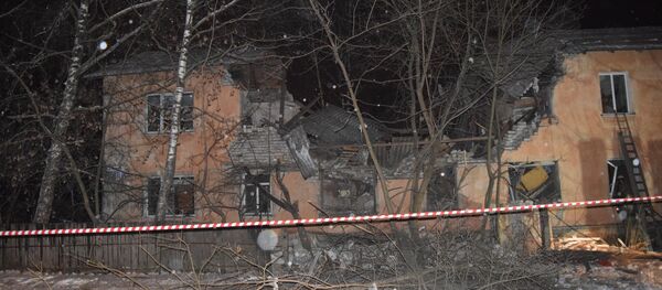 Explosión de gas en Ivánovo Explosión de gas en Ivánovo - Sputnik Mundo