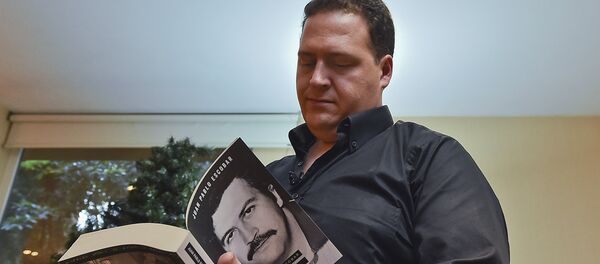Juan Pablo Escobar, hijo del legendario capo de la droga, Pablo Escobar - Sputnik Mundo