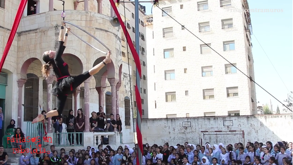 Caravana Palestina Libre y Feliz (2016) - Sputnik Mundo