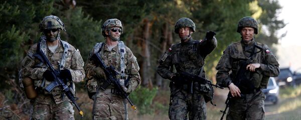 Los soldados de la OTAN en Polonia - Sputnik Mundo