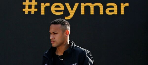 Neymar da Silva, delantero brasileño - Sputnik Mundo