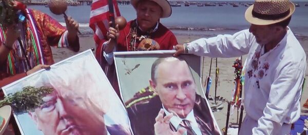 Espíritus, calaveras y chamanes: en Perú rezan para influir en las elecciones de EEUU - Sputnik Mundo