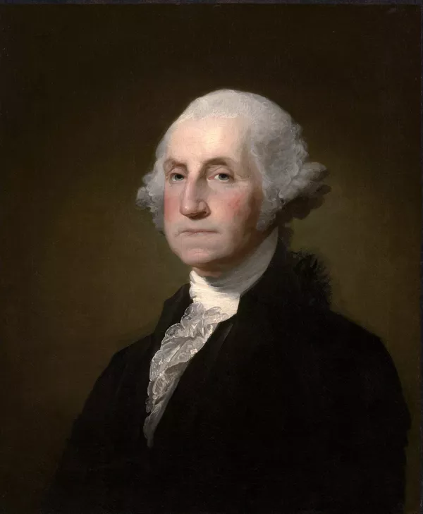 El retrato de George Washington de Gilbert Stuart, 1797