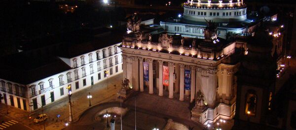 Palacio Tiradentes en Río de Janeiro - Sputnik Mundo