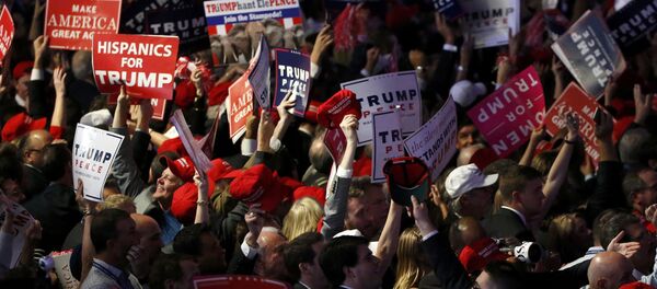 Los seguidores de Donald Trump - Sputnik Mundo