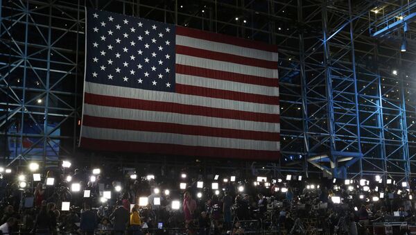 Bandera de EEUU - Sputnik Mundo