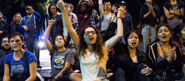Protestas en EEUU - Sputnik Mundo