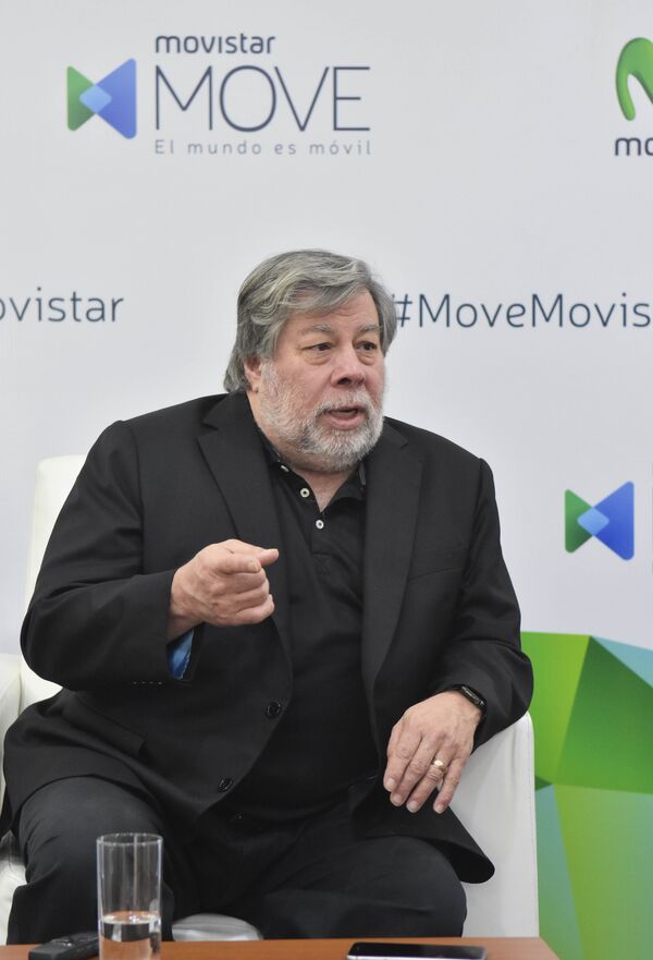 Steve Wozniak, cofundador de Apple - Sputnik Mundo