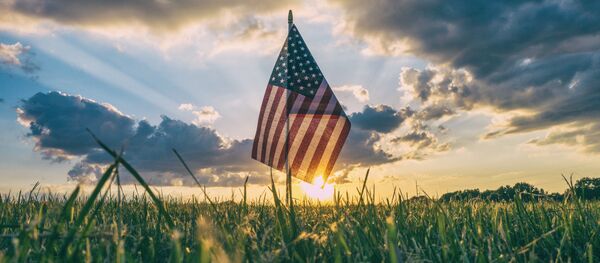 Bandera de EEUU - Sputnik Mundo