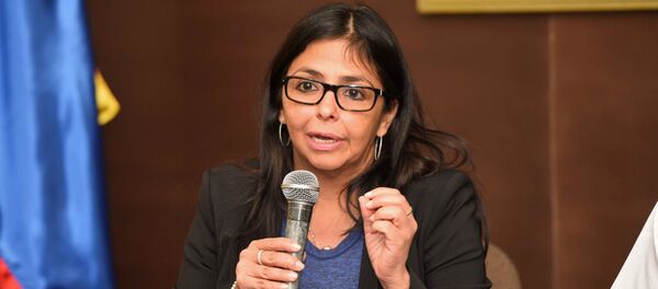 Delcy Rodríguez, presidenta de la Asamblea Nacional Constituyente de Venezuela (archivo) - Sputnik Mundo