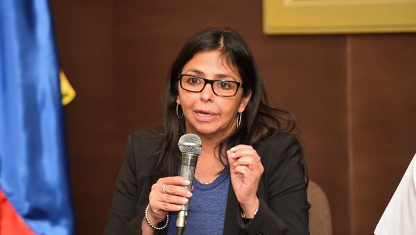 Delcy Rodríguez, presidenta de la Asamblea Nacional Constituyente de Venezuela (archivo) - Sputnik Mundo