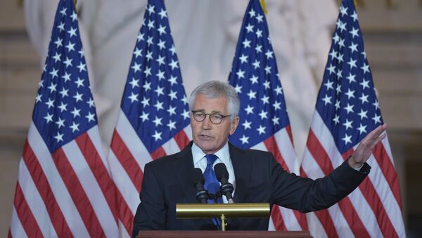 Chuck Hagel, el exsecretario de Defensa de EEUU - Sputnik Mundo