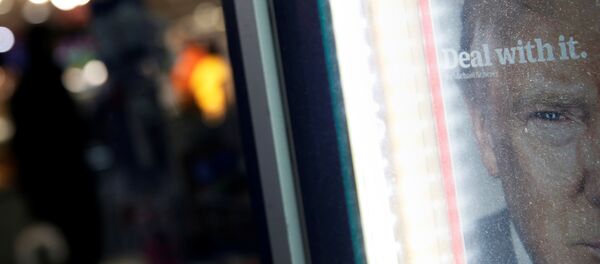 Foto del presidente electo de EEUU, Donald Trump - Sputnik Mundo