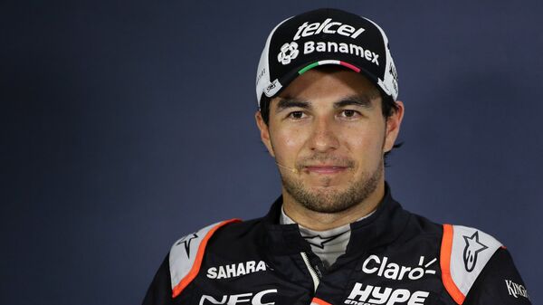 El piloto mexicano Sergio 'Checo' Pérez  - Sputnik Mundo