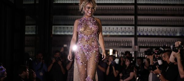 Участница конкурса красоты Miss Bumbum Brazil в Сан-Паулу - Sputnik Mundo