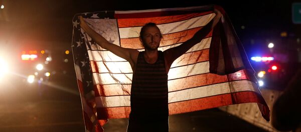 Protestas en EEUU (archivo) - Sputnik Mundo