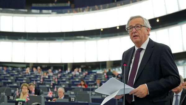 Jean-Claude Juncker, presidente de la Comisión Europea - Sputnik Mundo