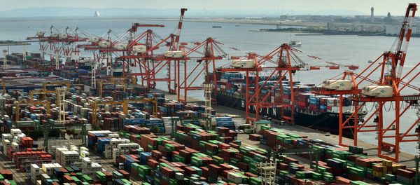 Un puerto de Tokio, Japón - Sputnik Mundo