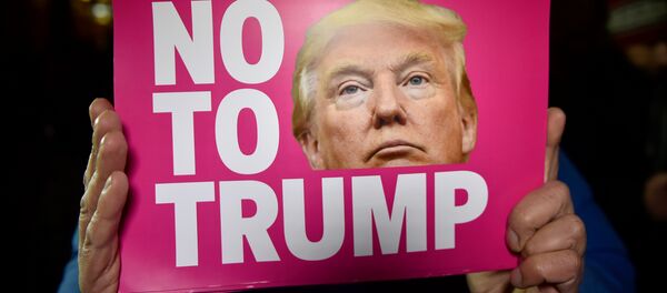 Protestas contra la victoria de Donald Trump - Sputnik Mundo