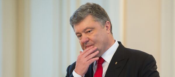Petro Poroshenko, presidente de Ucrania - Sputnik Mundo