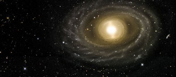 Esta imagen de la galaxia 1398 de NGC fue tomada con la cámara de la energía oscura Esta imagen de la galaxia 1398 de NGC fue tomada con la cámara de la energía oscura - Sputnik Mundo