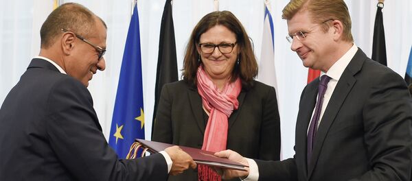 Acuerdo entre Ecuador y la UE - Sputnik Mundo