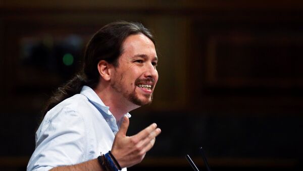 Pablo Iglesias, líder de Podemos - Sputnik Mundo