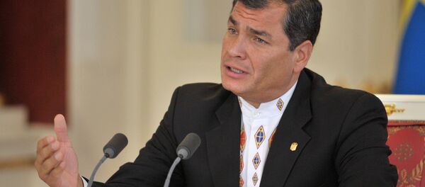 Rafael Correa, expresidente de Ecuador (archivo) - Sputnik Mundo