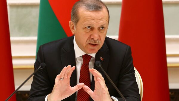 Recep Tayyip Erdogan, presidente de Turquía - Sputnik Mundo