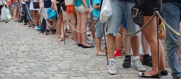 Fila (imagen referencial) Fila (imagen referencial) - Sputnik Mundo