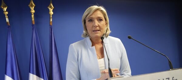 Marine Le Pen, líder del Frente Nacional de Francia - Sputnik Mundo