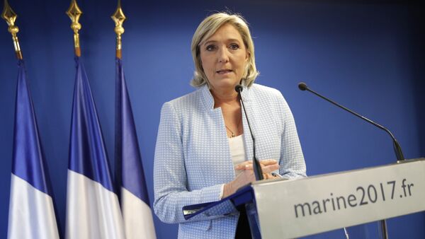 Marine Le Pen, líder del Frente Nacional de Francia - Sputnik Mundo