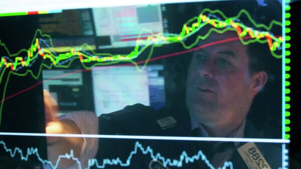 Un gráfico financiero - Sputnik Mundo