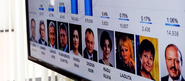 La primera ronda de las presidenciales en Moldavia - Sputnik Mundo