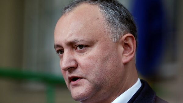 Igor Dodon, presidente de Moldavia - Sputnik Mundo